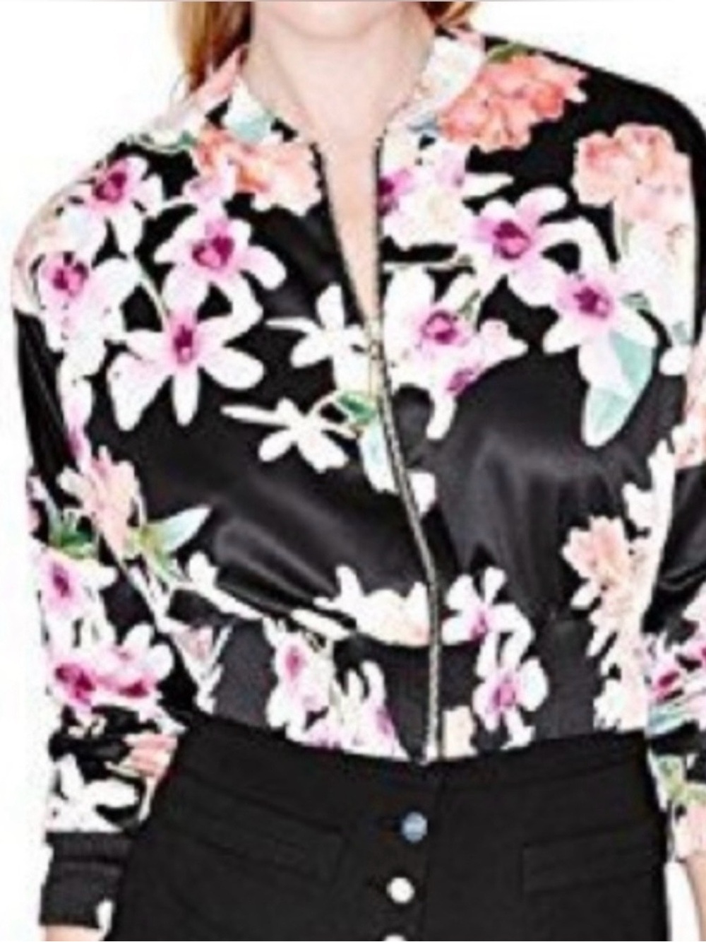 Marciano Floral Bomber Jacket